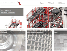 Tablet Screenshot of privateequityvaluation.com